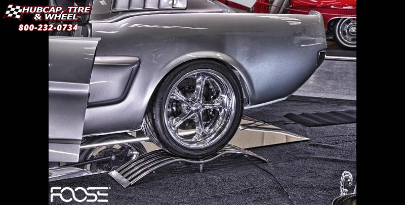 vehicle gallery/1965 ford mustang foose coupe f238  Polished wheels and rims